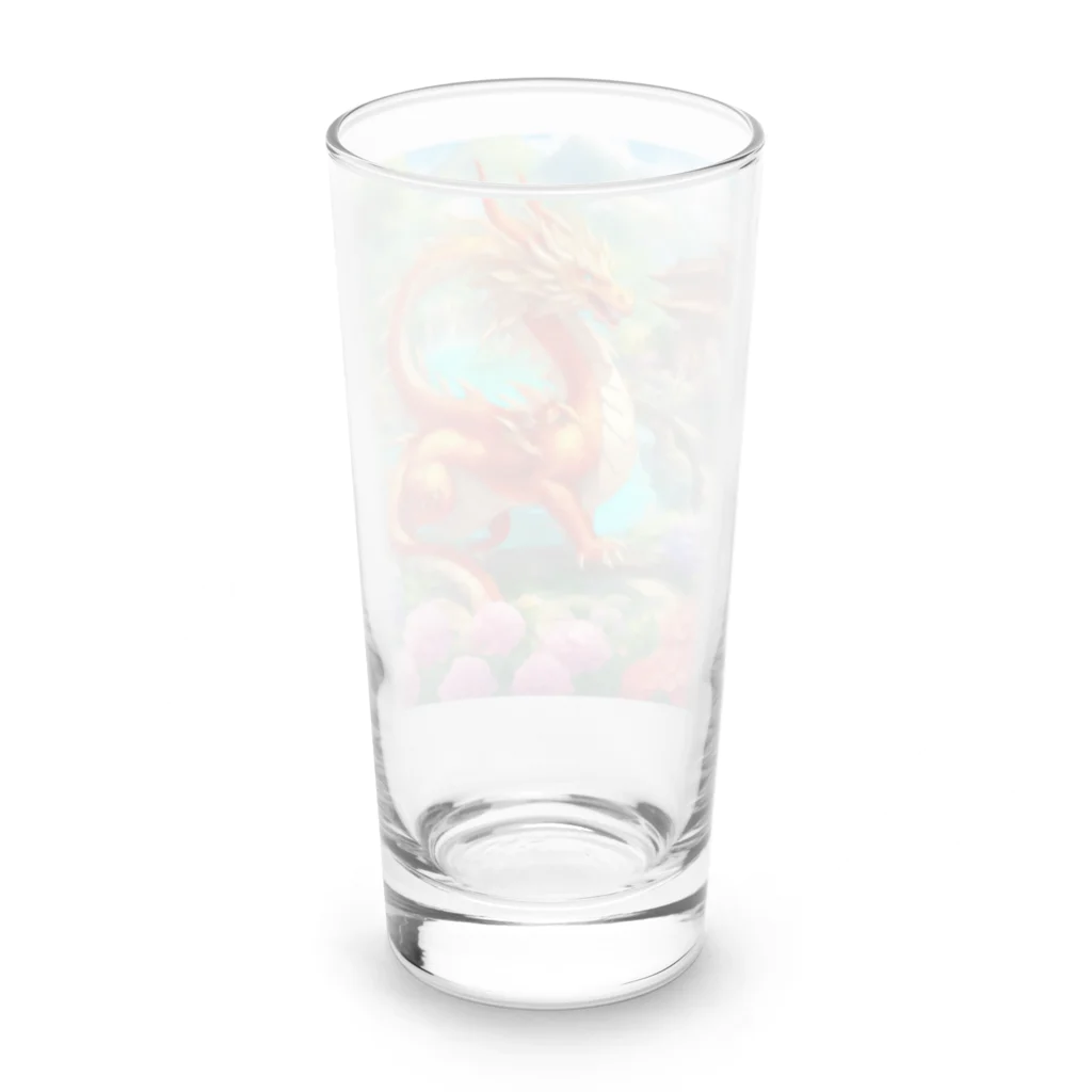 janeiroのDoragon６ Long Sized Water Glass :back