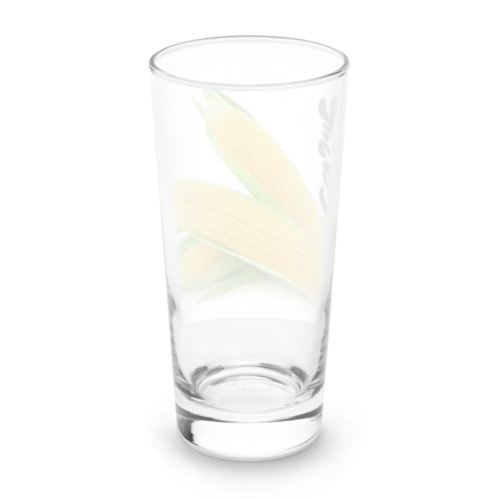 yokarooの旨いとうもろこし Long Sized Water Glass :back