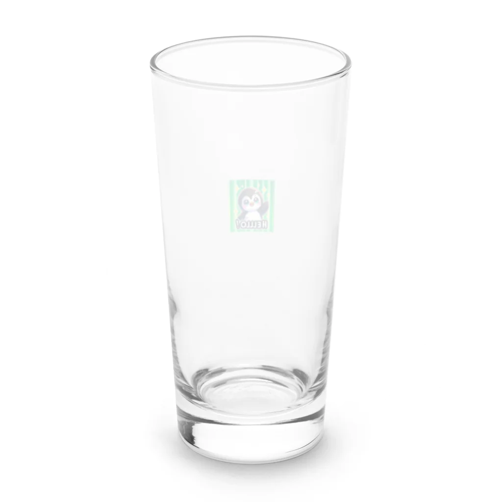 kaeruko0304mamaのハローペンギン Long Sized Water Glass :back