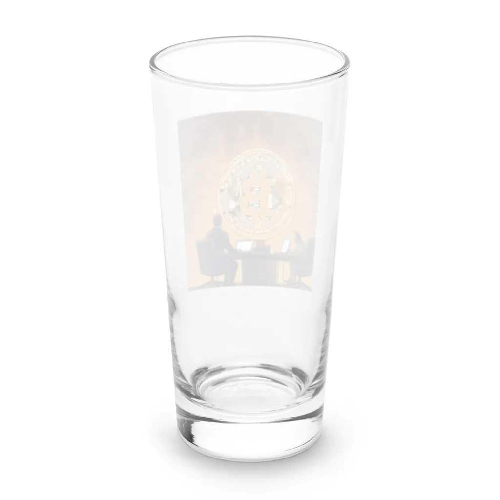 IsaRianのビットコイン会議 Long Sized Water Glass :back