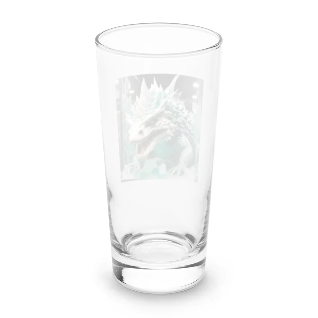 ZeroCreativeのクリスタルアイスバジリスク Long Sized Water Glass :back