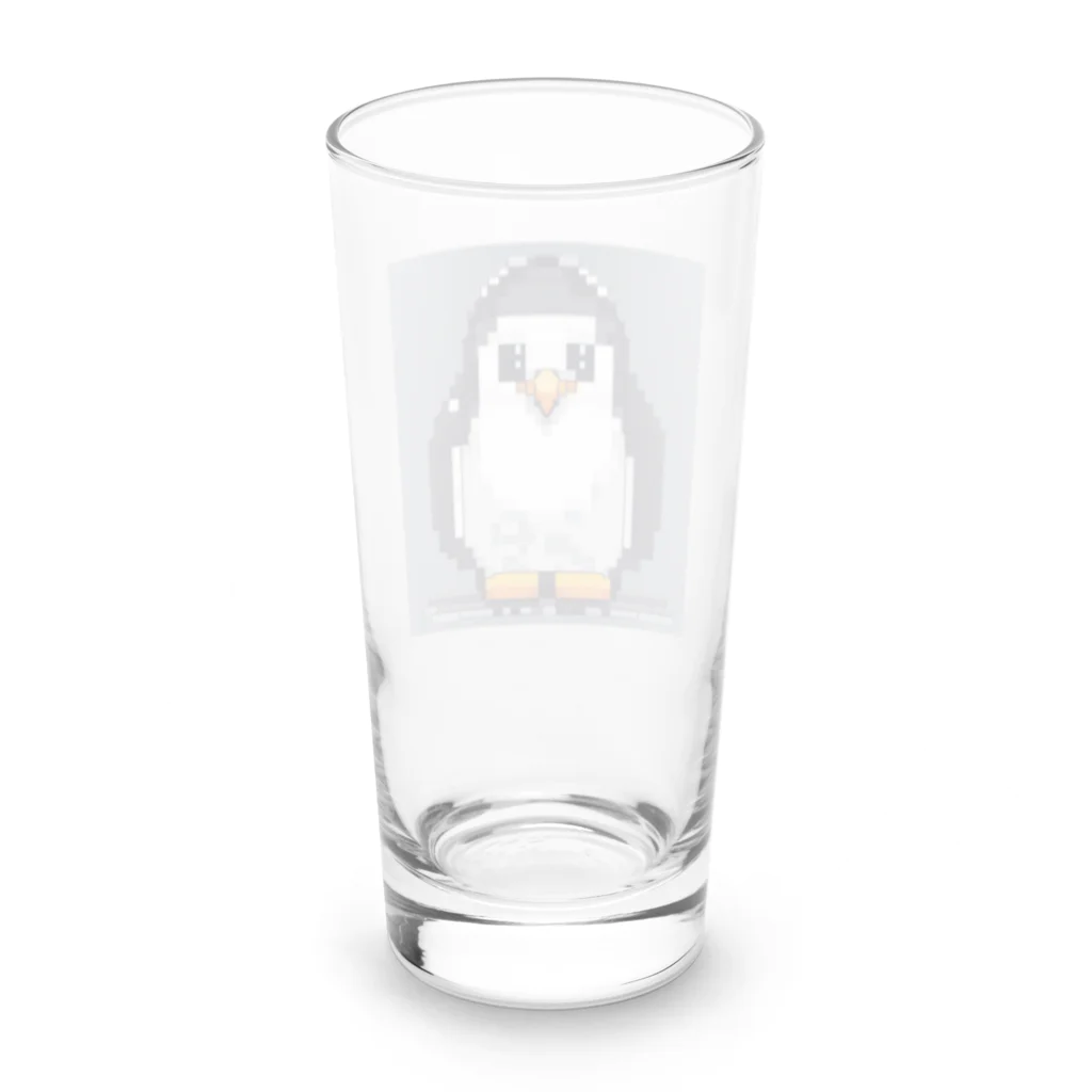 hakusyuuの優しい眼差しペンギン Long Sized Water Glass :back