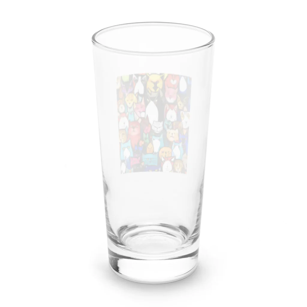 PAC (ポップアートキャット）のPAC (ポップアートキャット) Long Sized Water Glass :back