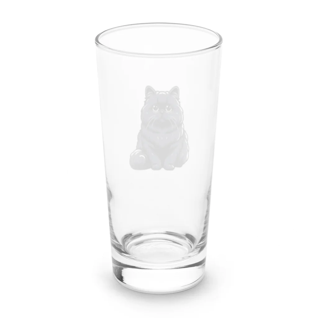 Kawaii あにまるこれくしょんのボンベイ【Kawaii】 Long Sized Water Glass :back