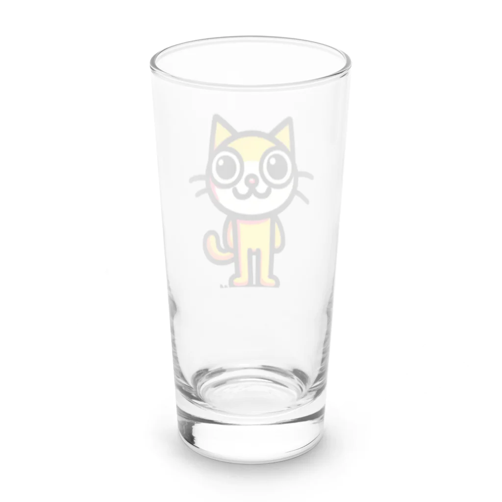 Motonokiの仮）ネコしゃん Long Sized Water Glass :back