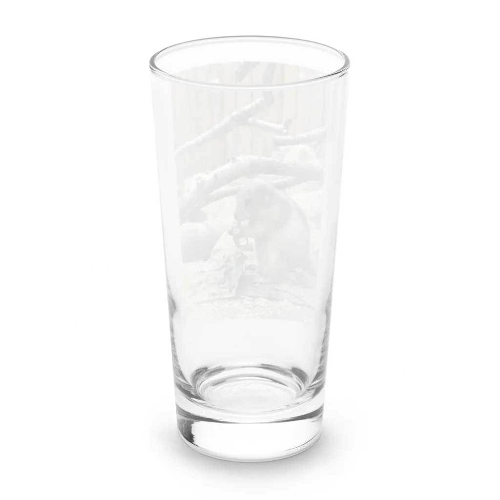 ドリームスケープギャラリーのモグモグ Long Sized Water Glass :back