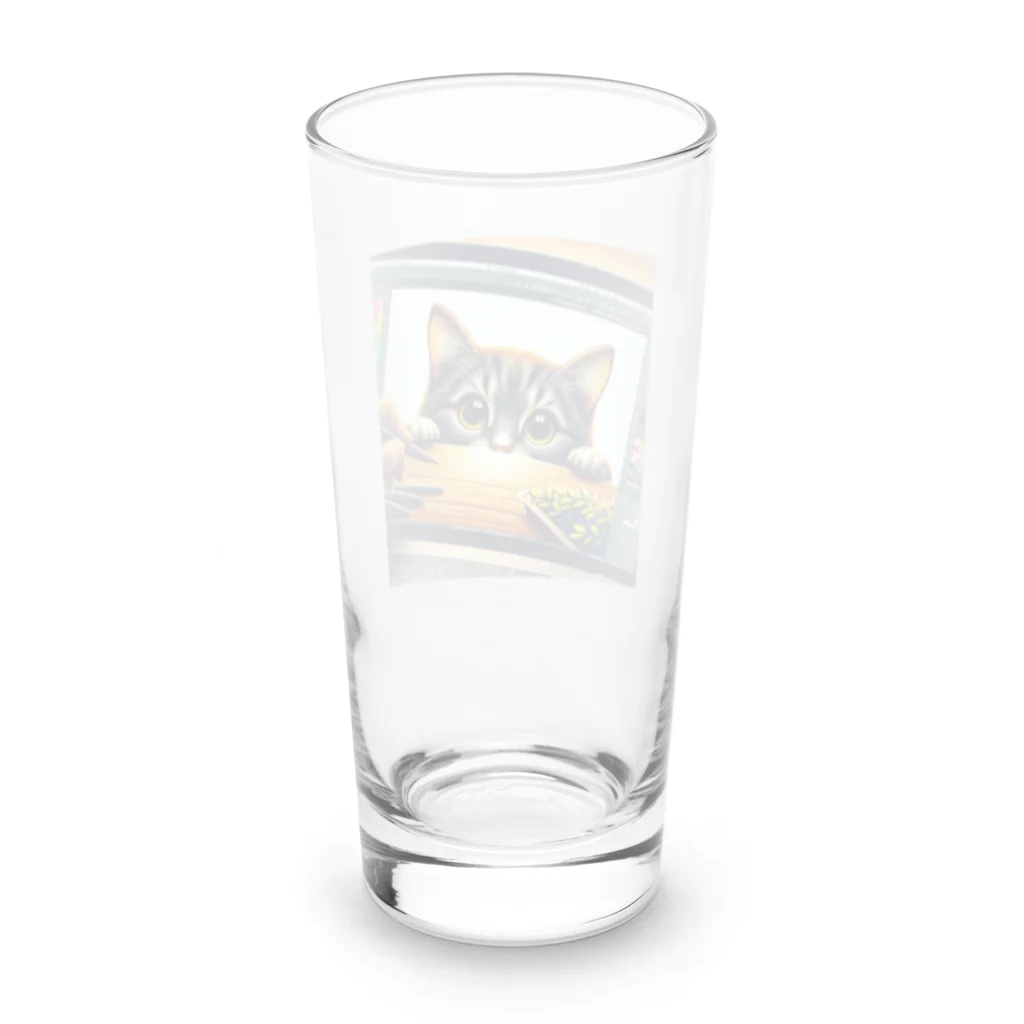 katohkouchiの隠れんぼ達人 Long Sized Water Glass :back