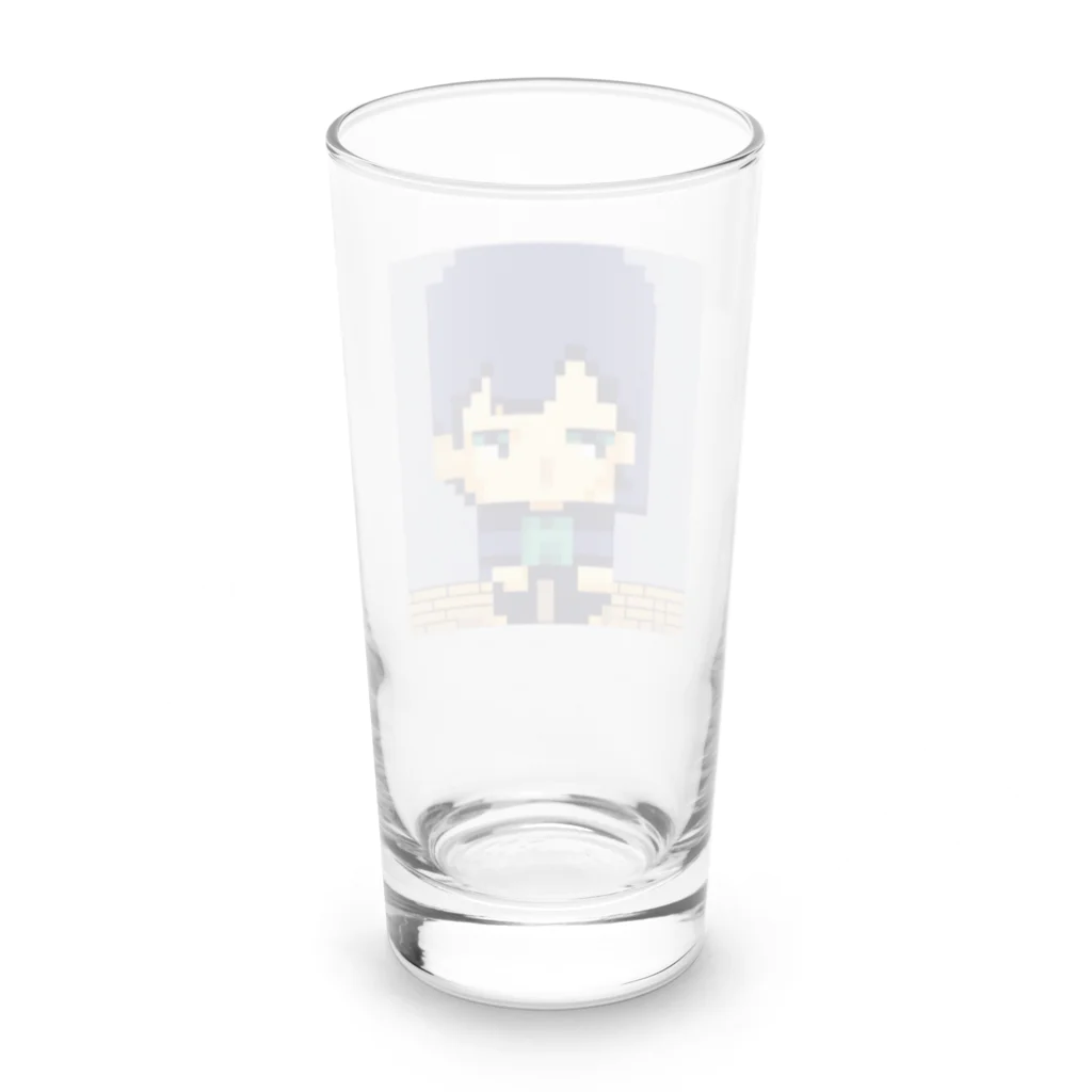 kazu-123413のAIの感情表現(悲しみ) Long Sized Water Glass :back