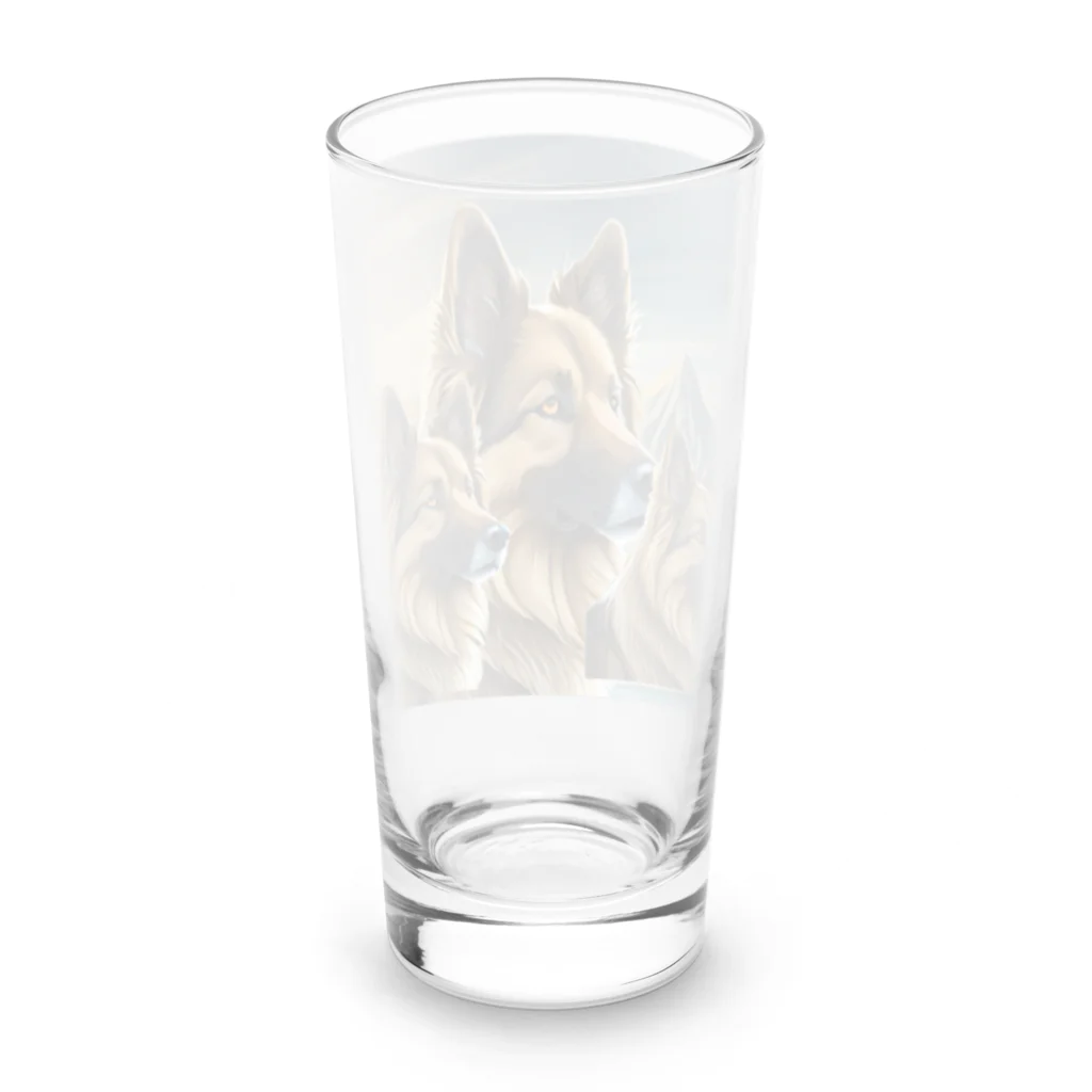 DREAMHOUSEのジャーマンシェパード Long Sized Water Glass :back