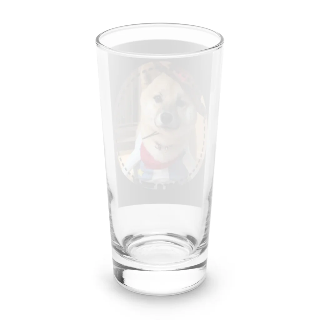 117hibikiの柴犬COOUo･ｪ･oU Long Sized Water Glass :back