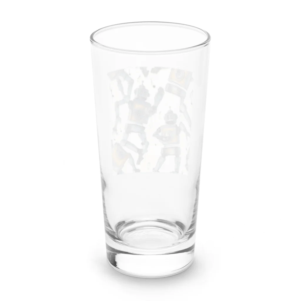 d-design-labのdancing robots Long Sized Water Glass :back