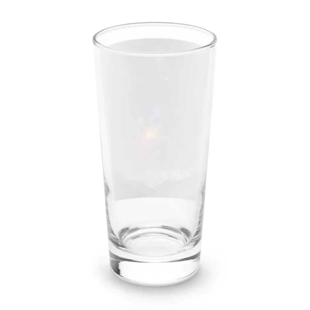 S204_Nanaの赤石岳に昇る蠍座 Long Sized Water Glass :back