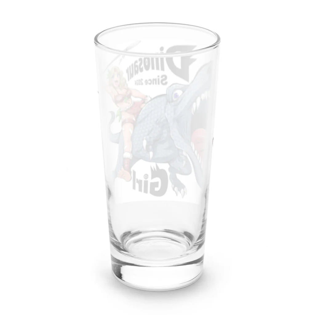 いけがみあきはのダイナソーガール Long Sized Water Glass :back