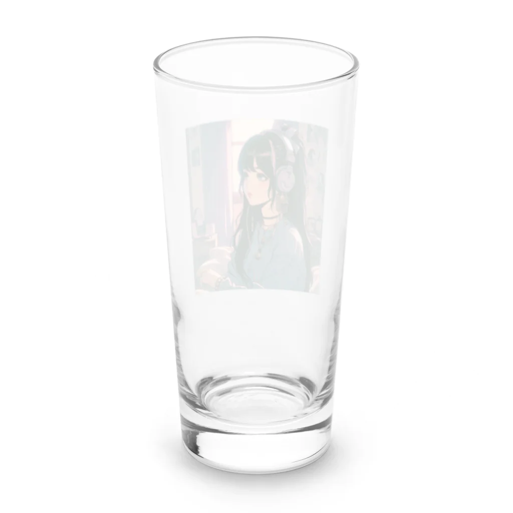 歌を聴く乙女の歌を聴く乙女　-ran- Long Sized Water Glass :back