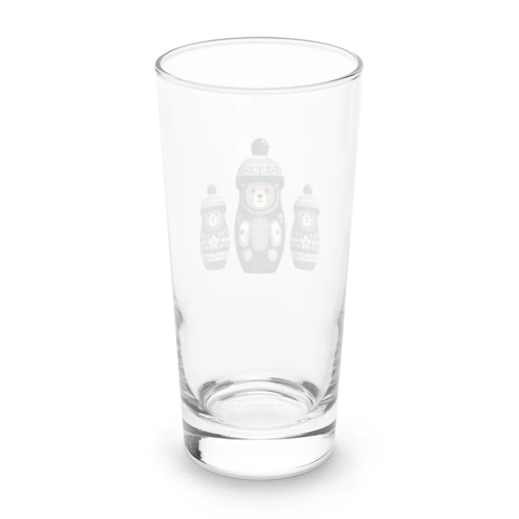 itanki3のグリズリーこけし Long Sized Water Glass :back