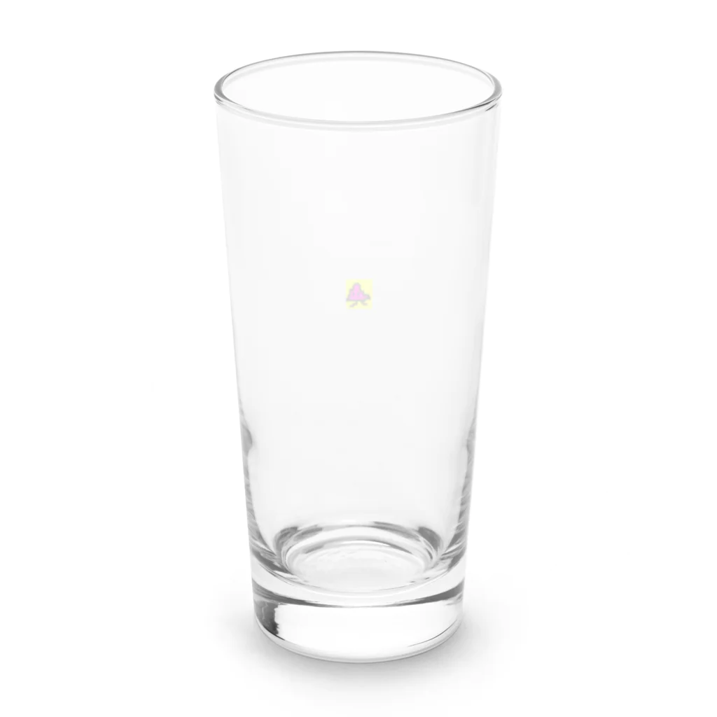 ChillTamasanのピンクの侵略者 Long Sized Water Glass :back