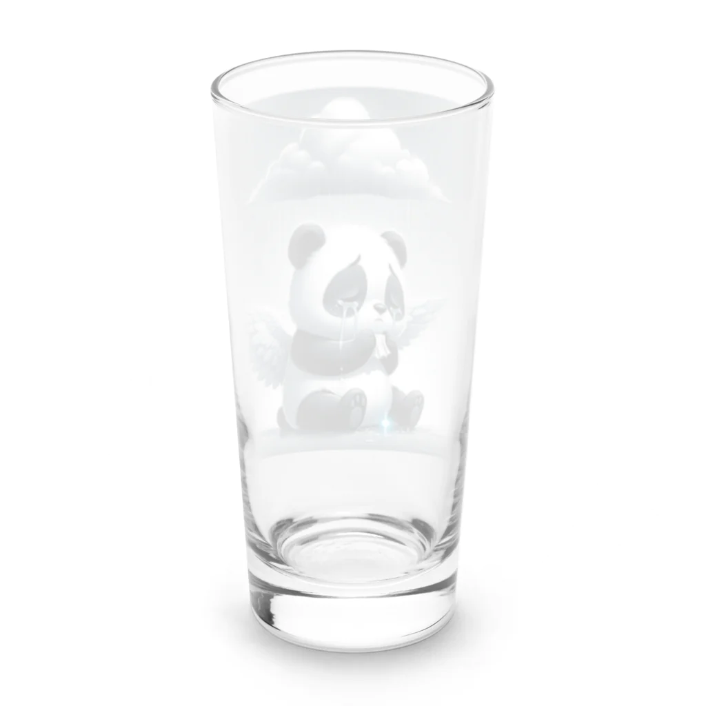 odango-zのパンダ天使 Long Sized Water Glass :back