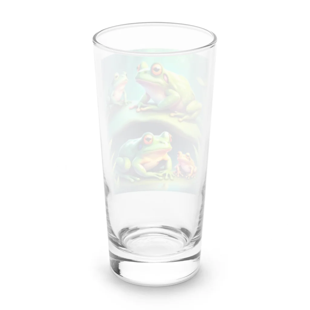 Dory's Daughter Dreamのカエル会議 Long Sized Water Glass :back