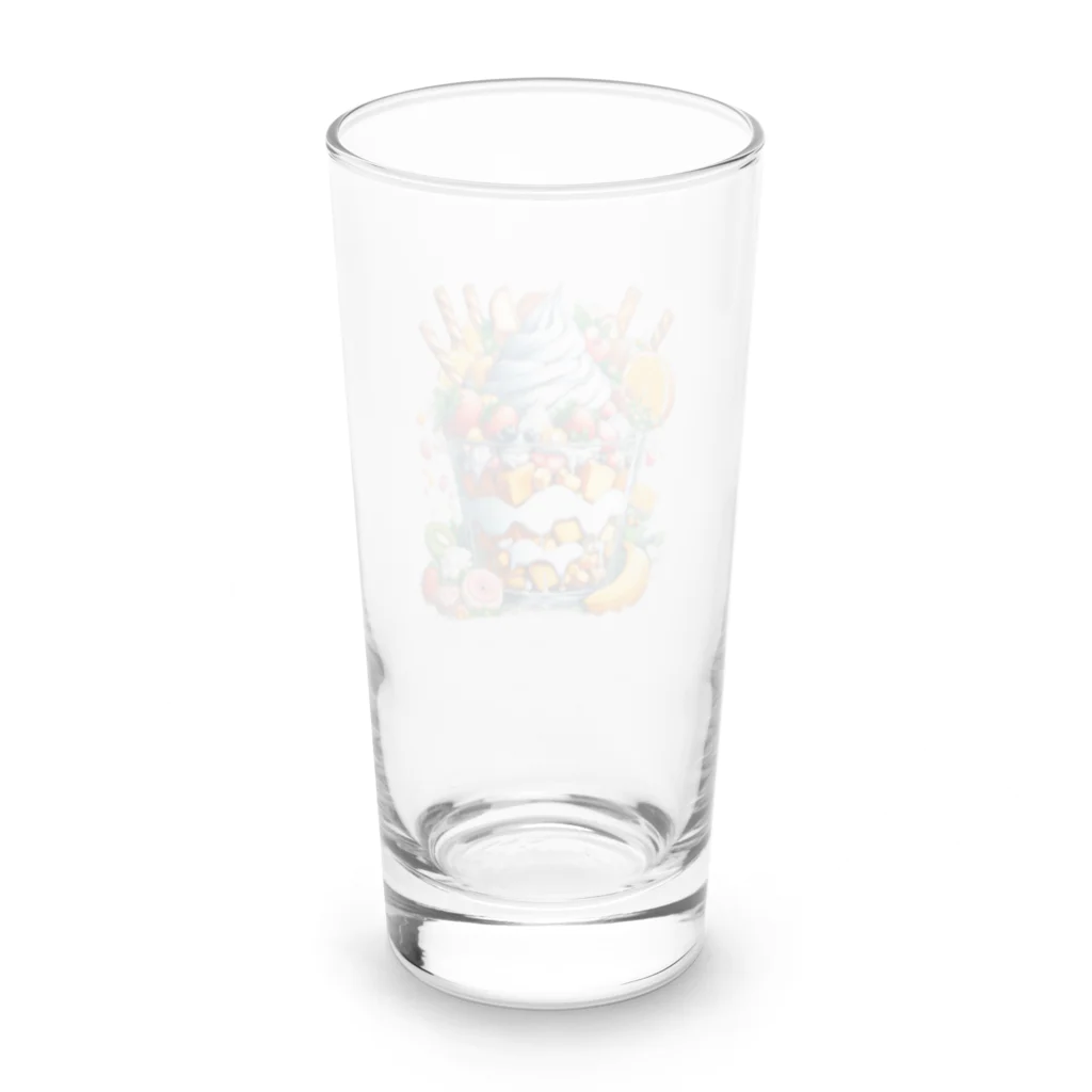 こんばにやのデカパフェ Long Sized Water Glass :back