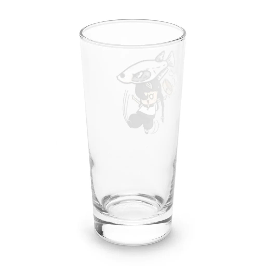 🕷Ame-shop🦇のパンダ子 Long Sized Water Glass :back