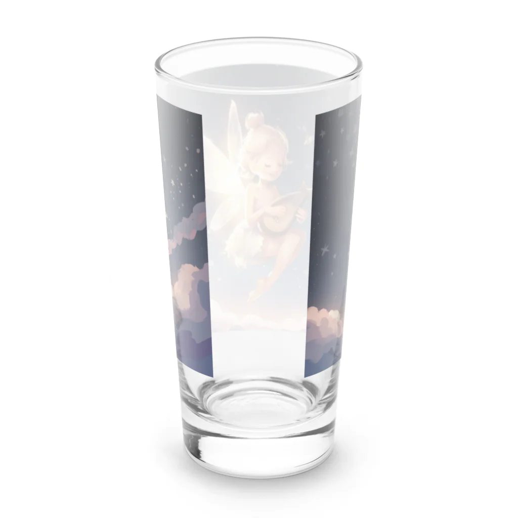 ザ☆めんまのお店の【M.Fairy】星詠り琴 エメリア（Emelia） Long Sized Water Glass :back