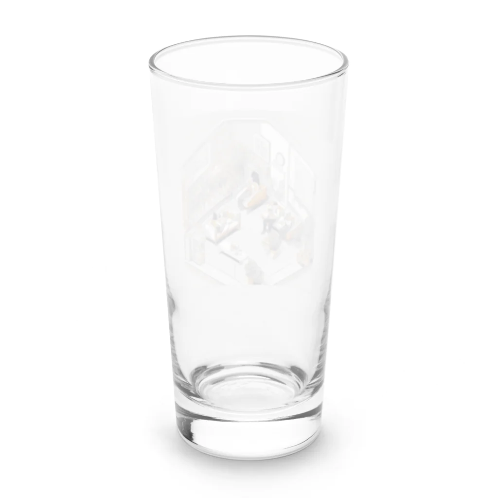 Teilandの白い部屋　～リラックスタイム～ Long Sized Water Glass :back