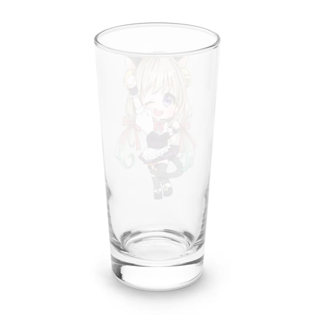 mohicoのmohicoの代理ちゃん Long Sized Water Glass :back