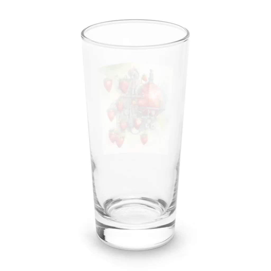 Oimo_shanの機械仕掛けのイチゴさん Long Sized Water Glass :back