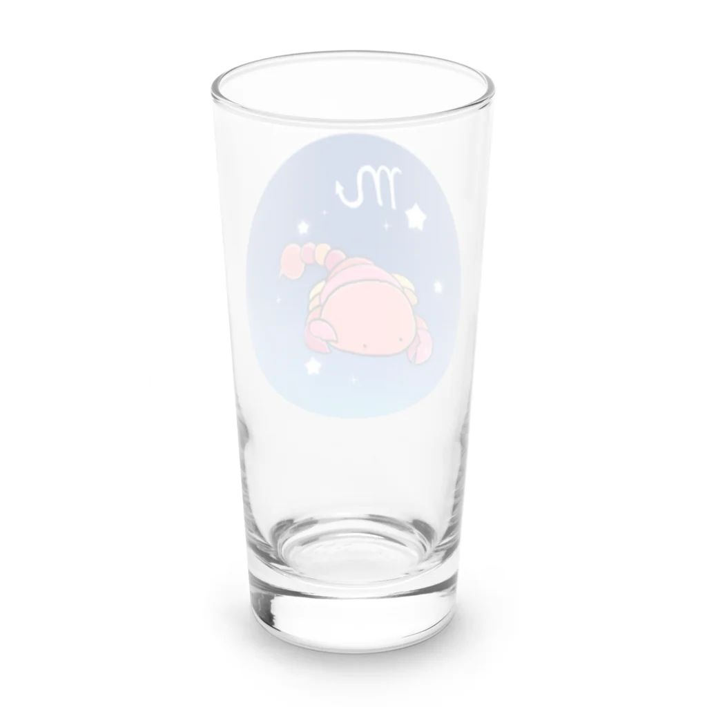 もふもふ堂の蠍座 Long Sized Water Glass :back