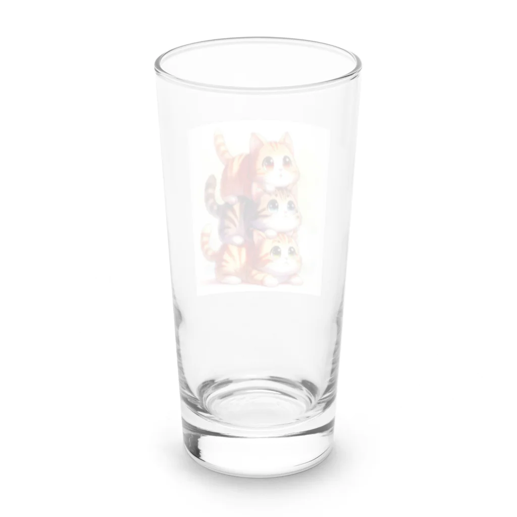 3710の「社会構造」 Long Sized Water Glass :back