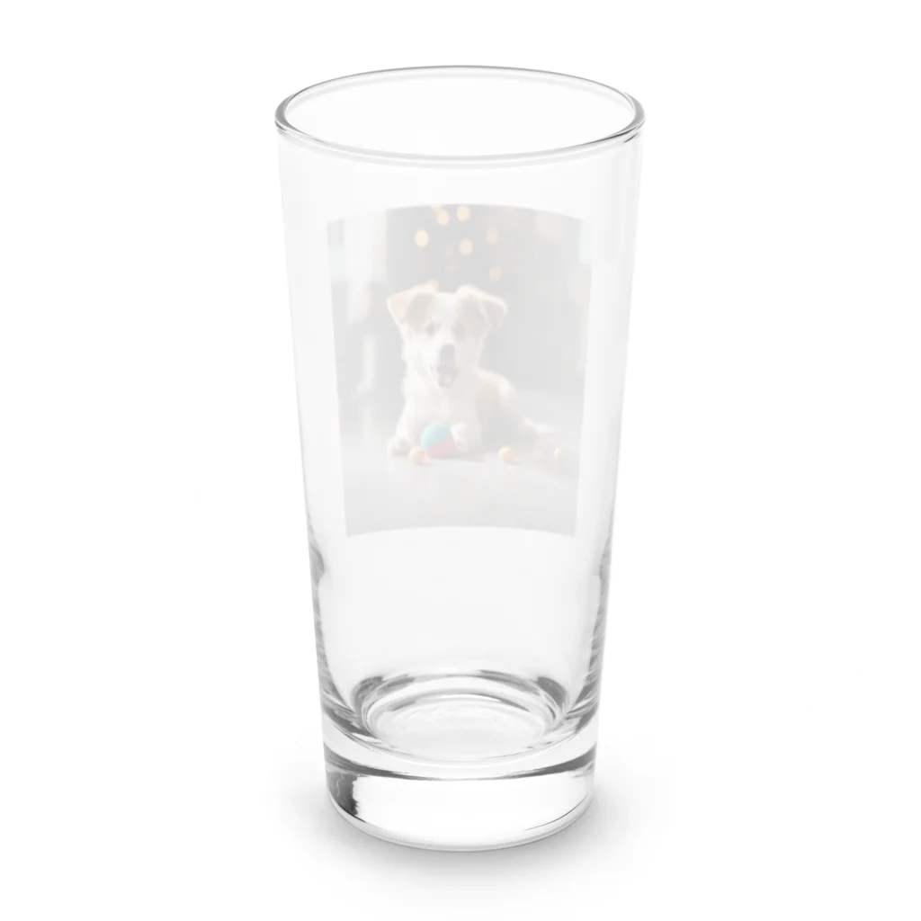 ★動物ショップ・kou2020★の犬② Long Sized Water Glass :back