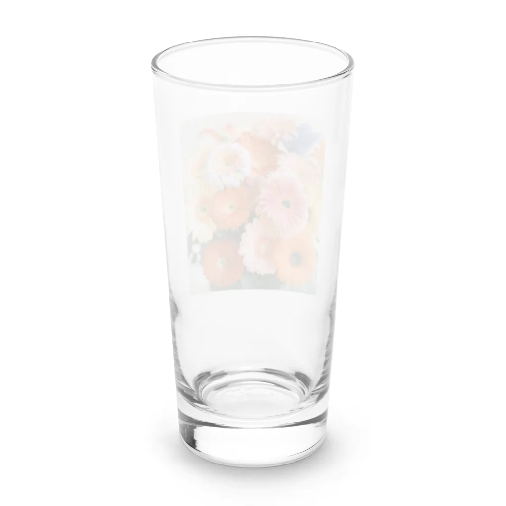 decnaの色鮮やかなガーベラのアイテム Long Sized Water Glass :back