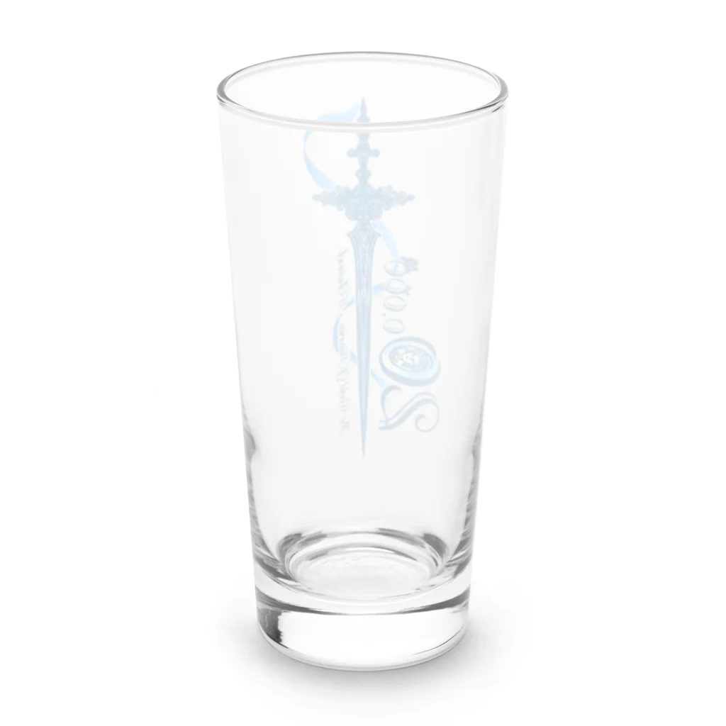 えむのみせの【期間限定】登録者20万人記念ロゴ(えむちゃんねる) Long Sized Water Glass :back