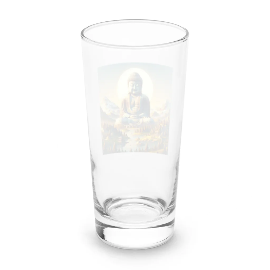 Irregular is beautifulのMajestic Serenity: Dawn of Enlightenment Long Sized Water Glass :back