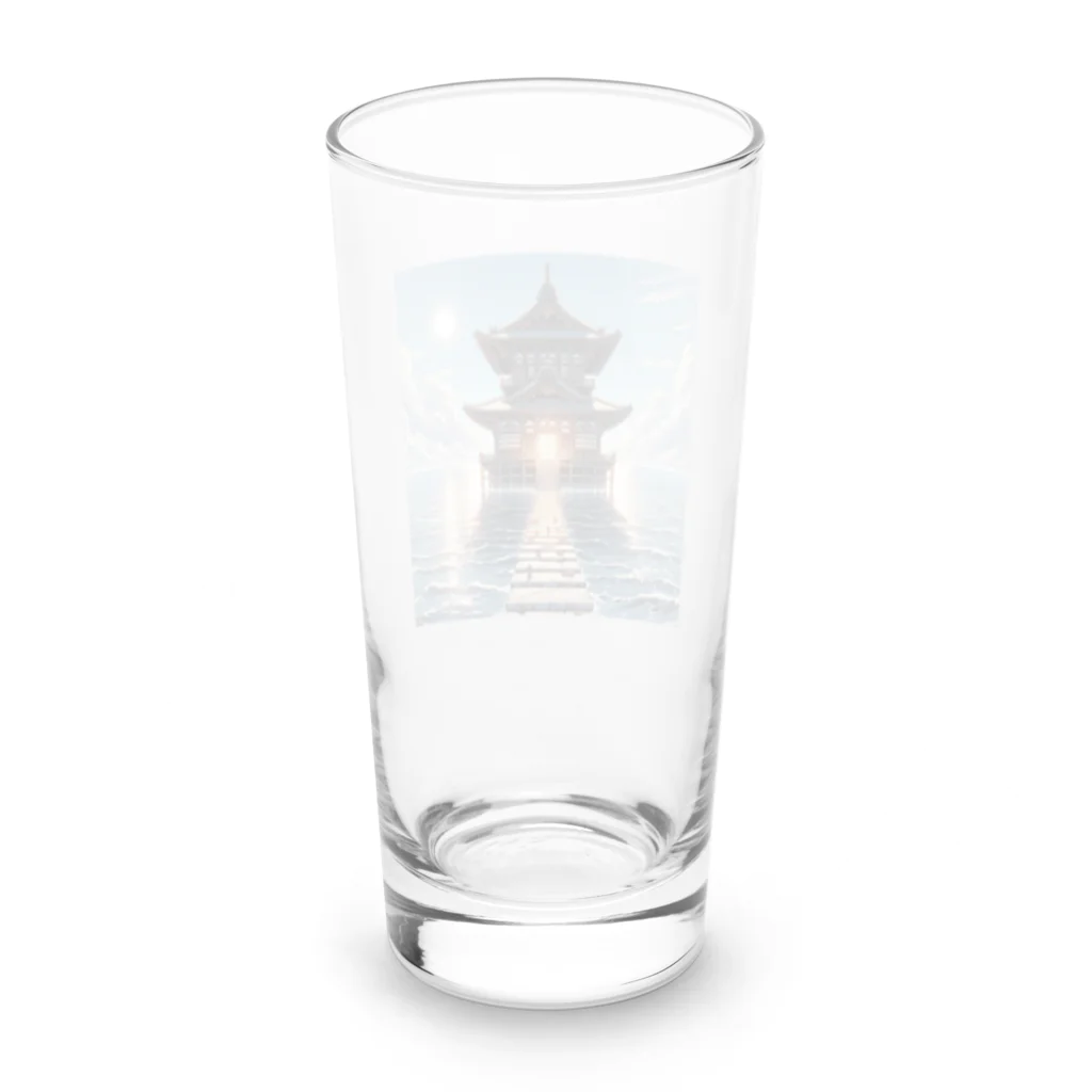 Irregular is beautifulのSanctuary of the Sea: Pathway to Serenity Long Sized Water Glass :back