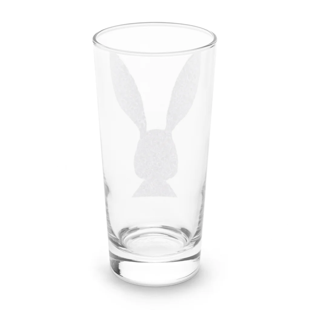 MEGROOVEのシルエットぴょん🐰 Long Sized Water Glass :back