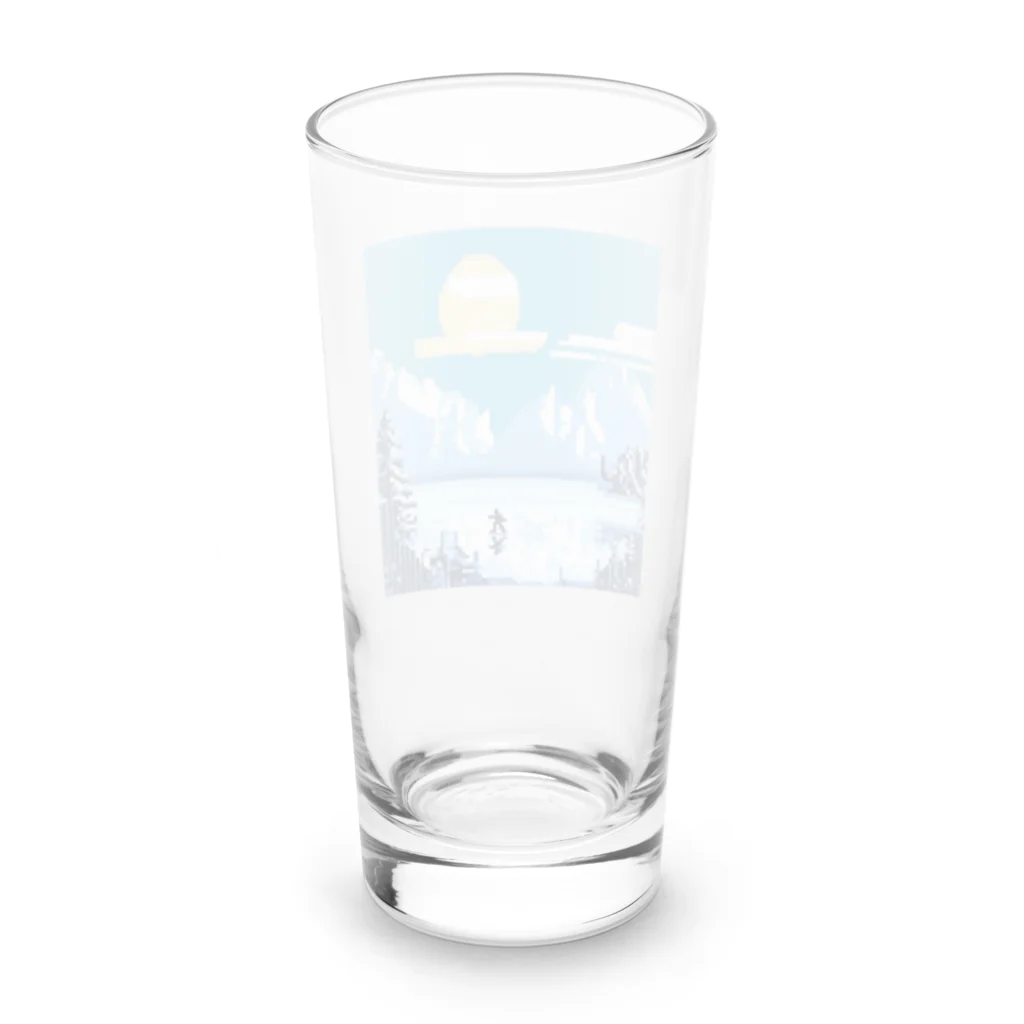 mazislowlifeの巨大な氷山 Long Sized Water Glass :back