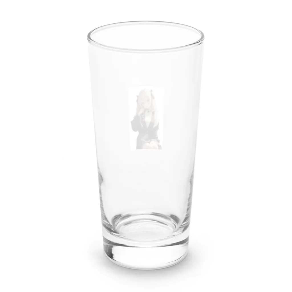 ビッグスマイルライフの金髪美女 Long Sized Water Glass :back