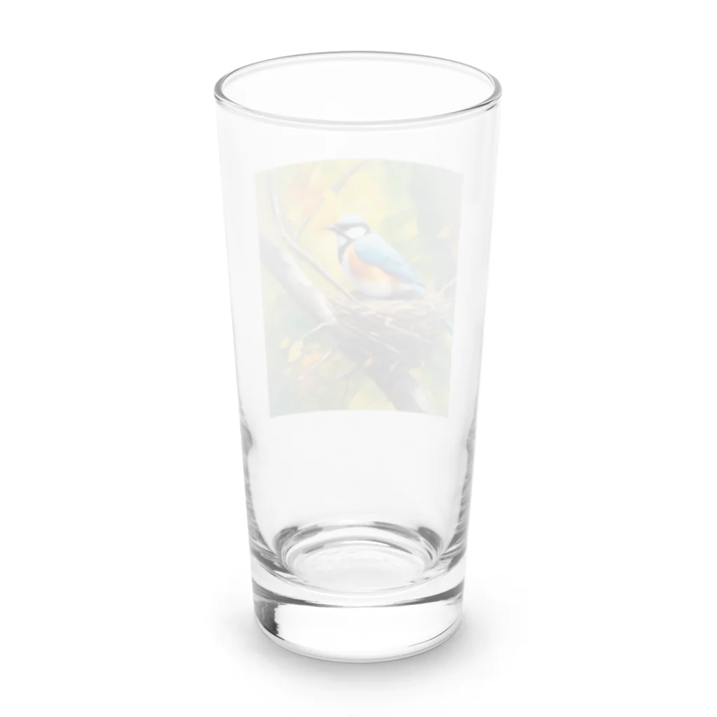 sora377の営巣している鳥 Long Sized Water Glass :back