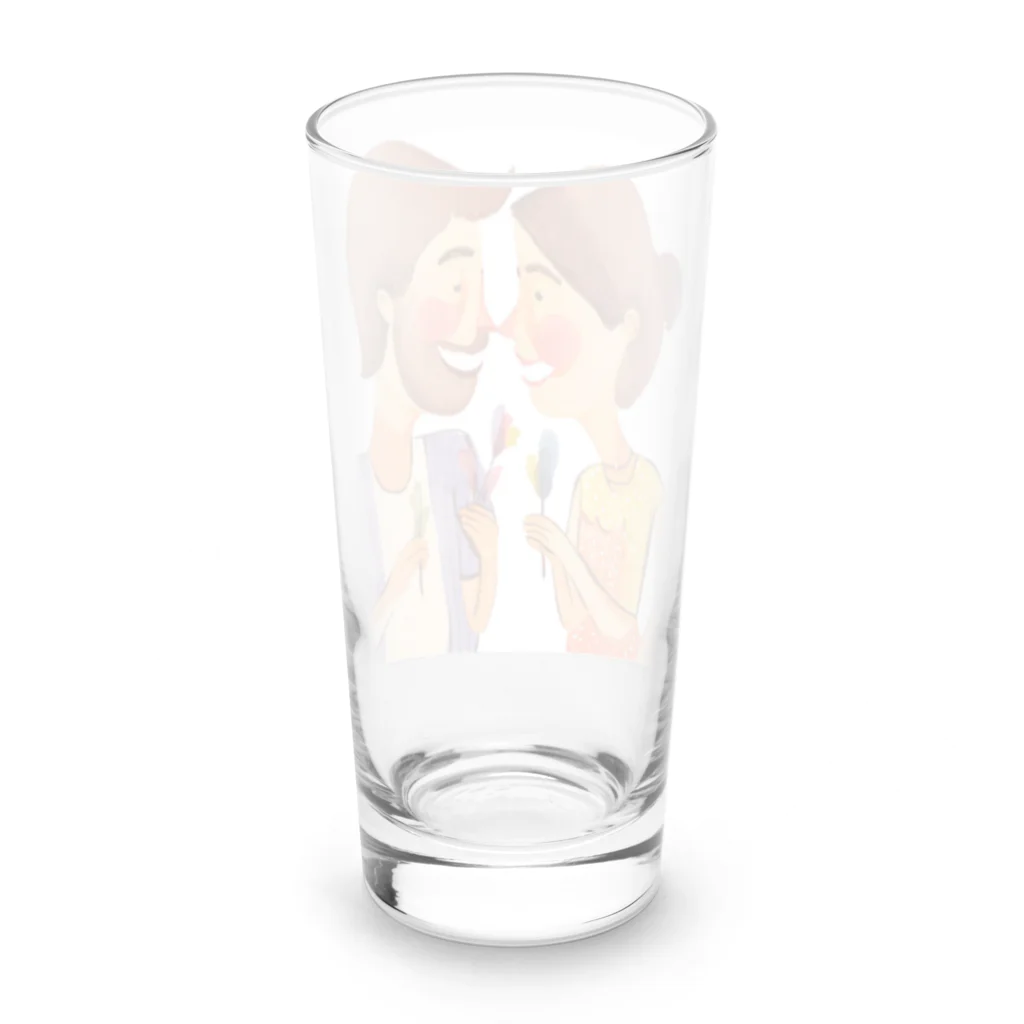 kichamanの花 Long Sized Water Glass :back