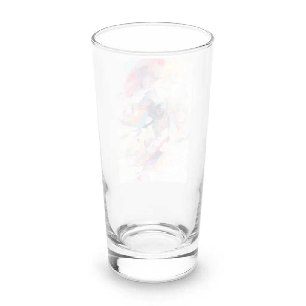 AQUAMETAVERSEの日本舞踊　なでしこ1478 Long Sized Water Glass :back