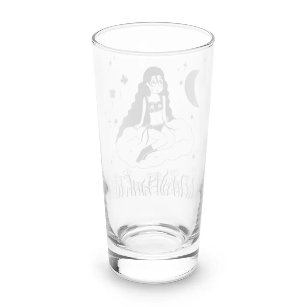 Unknownのおんなのこ Long Sized Water Glass :back