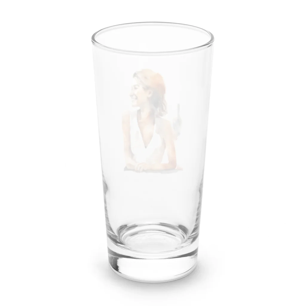 kichamanのペアルックで Long Sized Water Glass :back