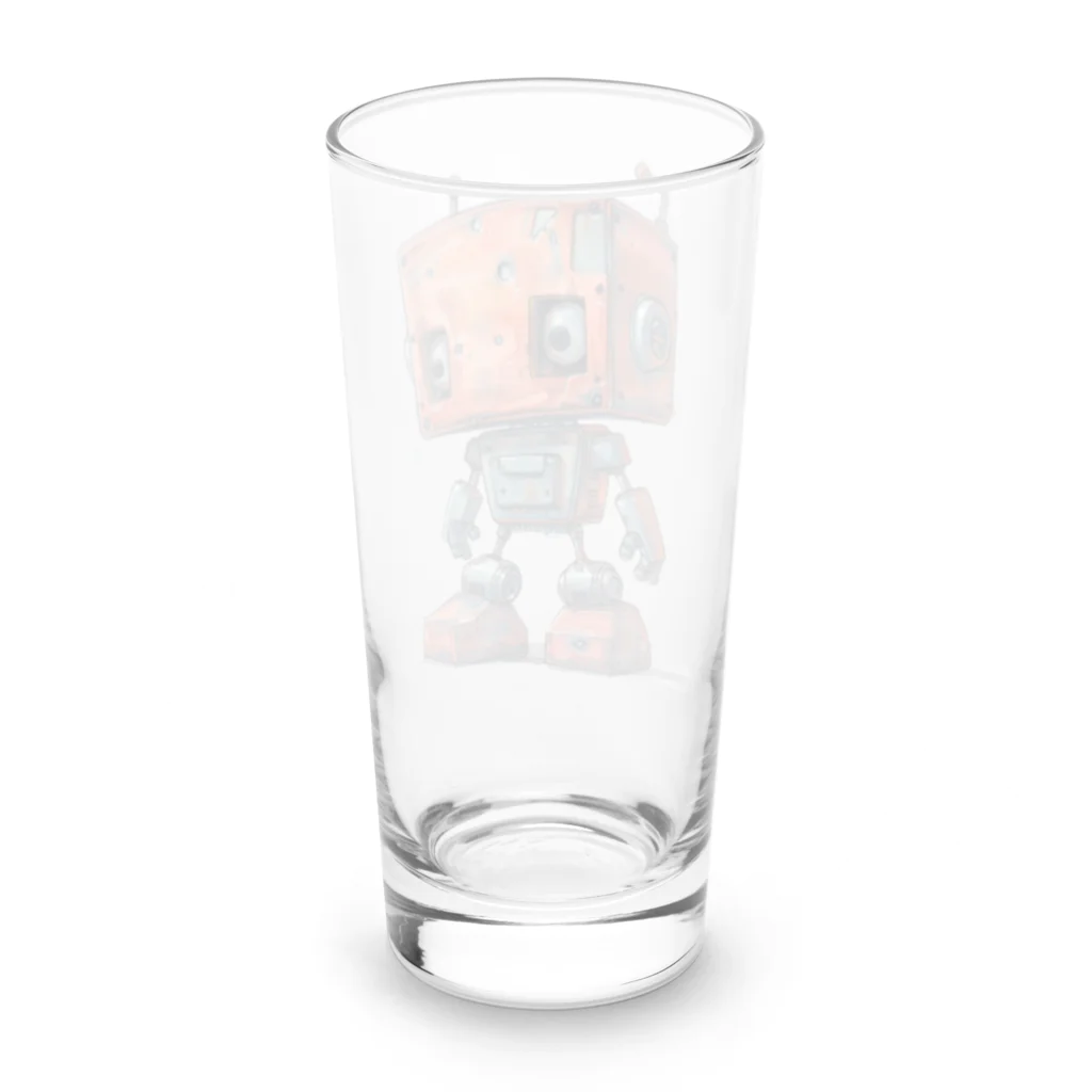 Sachi0625のレトロ戦闘ロボットＬ Long Sized Water Glass :back