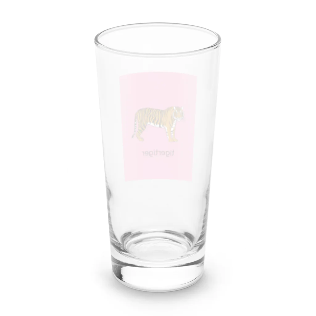 tigertigerの tigertiger ピンク Long Sized Water Glass :back