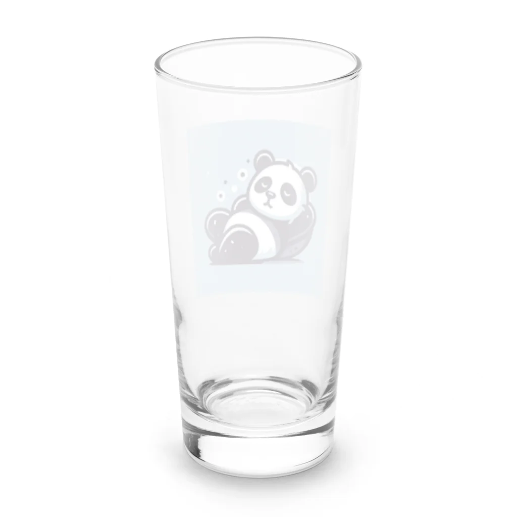 IMAOKA-RYOのふわふわのパンダ Long Sized Water Glass :back