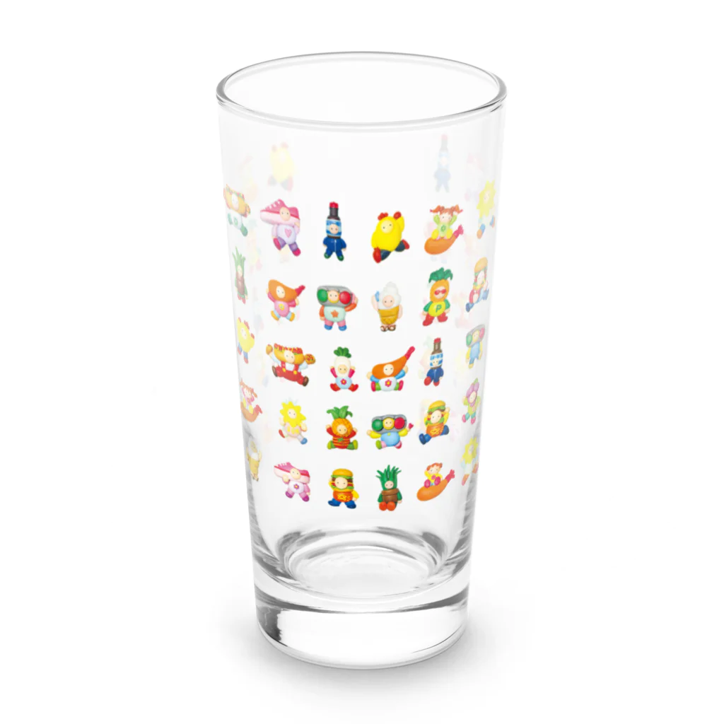 BIG屋SUNの☀️🍦🍤🍔（マグカップ用） Long Sized Water Glass :back