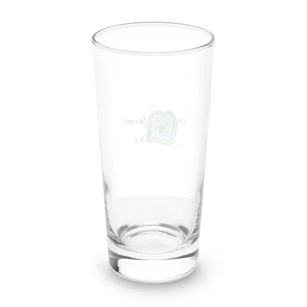 ピー太郎公認ストアのトーストP Long Sized Water Glass :back