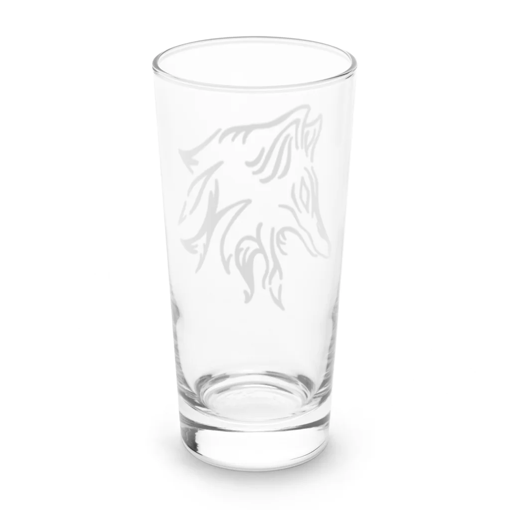 ぽんsの狐 Long Sized Water Glass :back