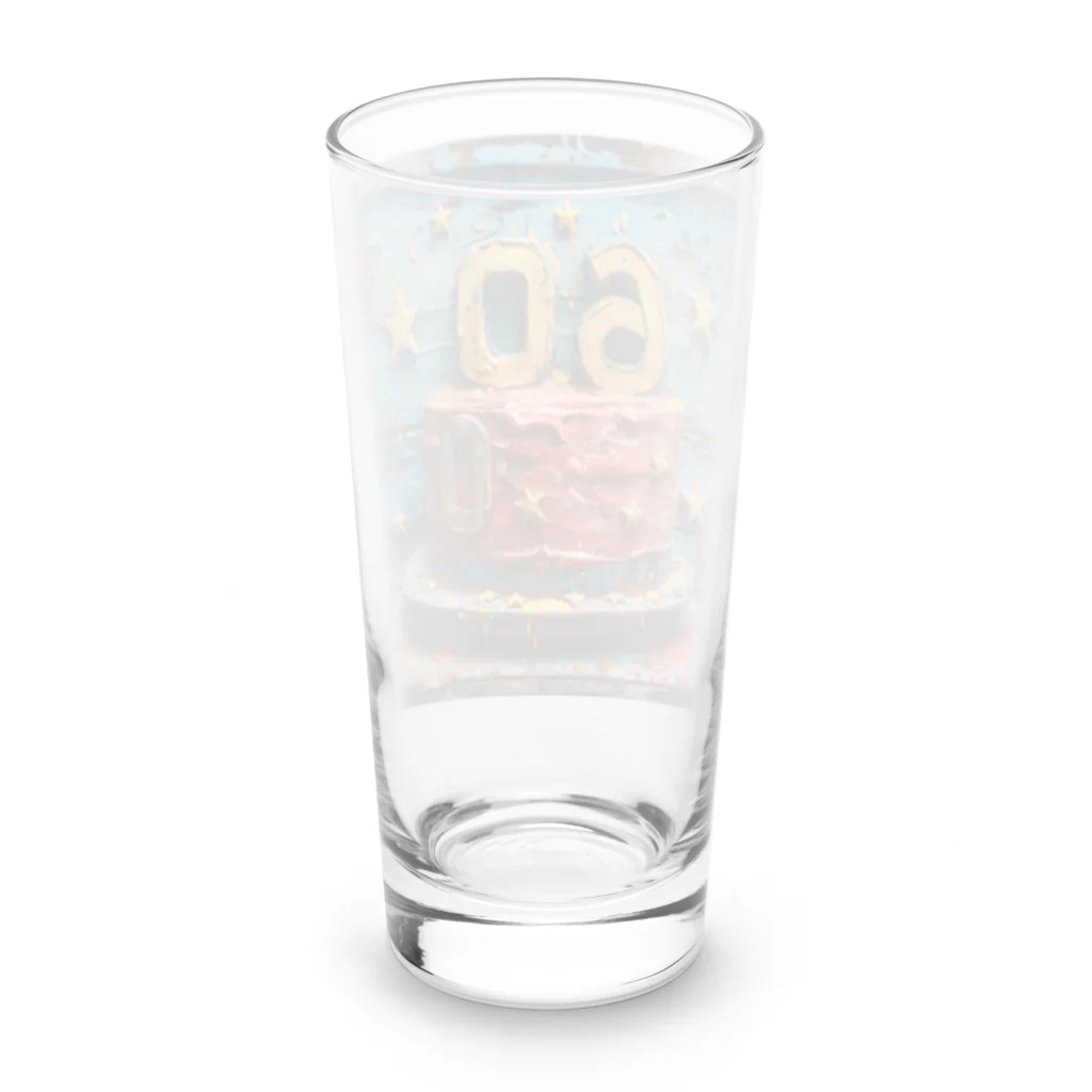 dakkyの還暦祝い「永遠のロック」3 Long Sized Water Glass :back